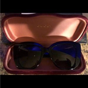 💯 Authentic/Certified NWT Gucci Sunglasses 🕶️😍 SunGlass Hut -Gucci Case/Cover